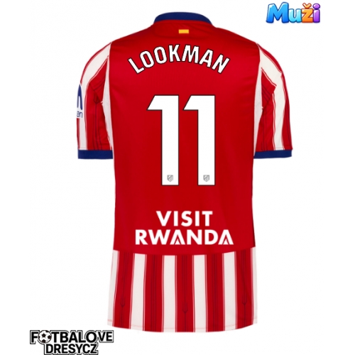 Atletico Madrid Ademola Lookman #11 Domácí Dres 2026-27 Krátký Rukáv Atletico Madrid Ademola Lookman #11 Domácí Dres 2026-27 Krátký Rukáv